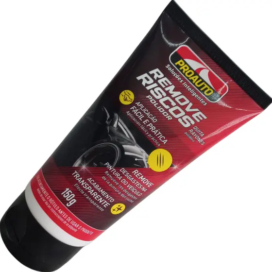 Polidor Remove Riscos Acabamento Transparente ProAuto 150g