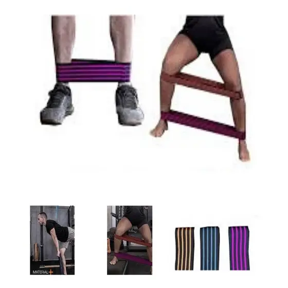 Kit Mini Band Hip Band Elastico Kit C/ 3 Faixas Hidrolight
