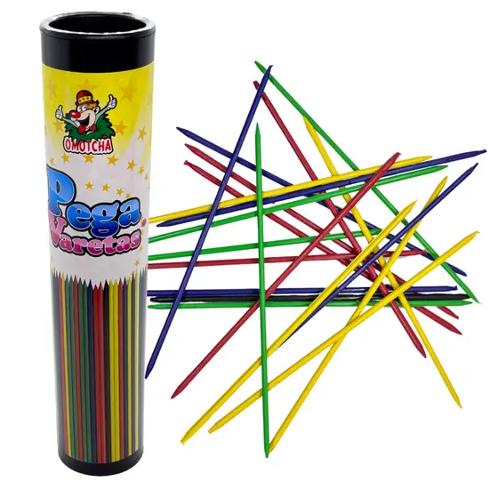 Jogo Pega Varetas Brinquedo Pedagógico Crianças E Adultos