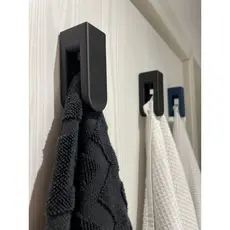 Cabideiro de Parede Auto-Locked Inovador – Suporte Roupas com Parafuso e Bucha Inclusos - Individual ou KIT