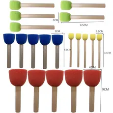 20pcs Conjunto De Haste De Esponja De Cerâmica / Ferramenta Para Artesanato Diy