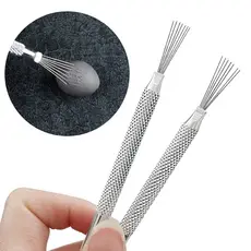 Ferramentas De Cerâmica De 7 Pinos De Arame De Pena Textura Polímero Argila Esculpir Ferramenta De Modelagem Bricolagem Acessórios Para Bolo
