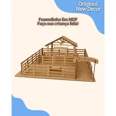 Fazenda Para Crianças Brincadeira Com Animais Da Fazenda / Fazendinha Em MDF