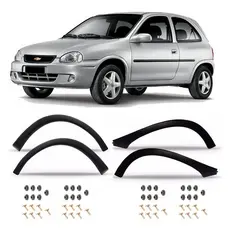 Kit Moldura Paralama Corsa Wind Hatch 1994 1995 A 1999 4pcs
