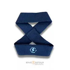 Strap Oito Luva c/NEOPRENE Academia Musculação Treino Pesado