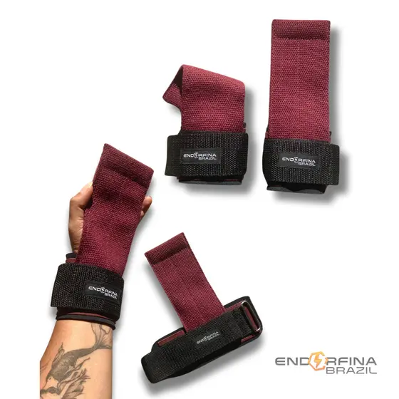 Strap Tala Larga Luva Halter Musculação Academia Crosstraining