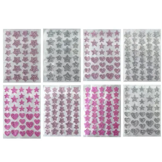 Adesivo Hidrocolóide Para Acne , Glitter Em Pó , Estrela , Pêssego , Brilhante , Coração , Capa U7i7