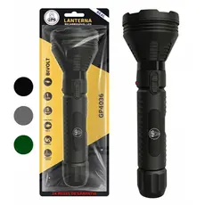 Lanterna Recarregável LED Potente Bivolt GP6 1W 3W e 5W Tática Camping Pesca