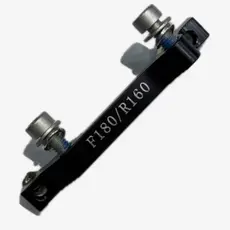 ADAPTADOR FREIO DISCO DIANTEIRO 180 OU TRASEIRO160MM (POST MOUNT PARA IS MOUNT) + PARAFUSOS