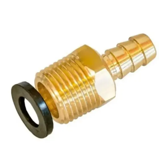 Adaptador Para Gás Tipo Espigão Macho 1/2 X 3/8