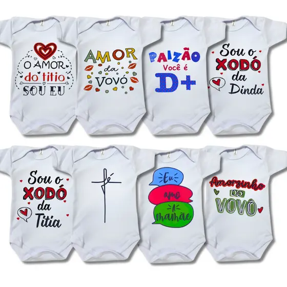 Body bebe/ Frases/ Mesversário/Escolha o modelo