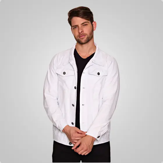 Jaqueta Masculina Jeans Homen Moda Masculina