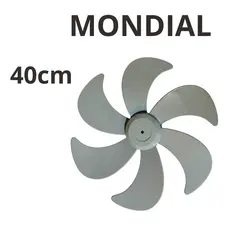 Hélice Ventilador Mondial 40cm 6 Pas Maxi Power