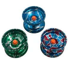 Ioio De Metal Alumínio Com rolamento Roletado Brinquedo Ioio