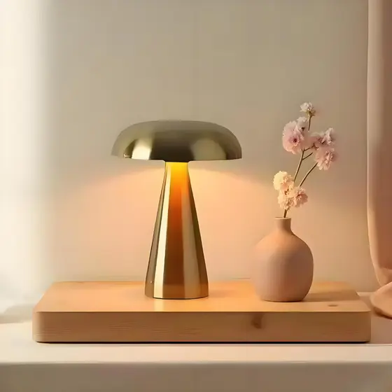 Luminária De Led Com Sensor De Toque Forma De Cogumelo