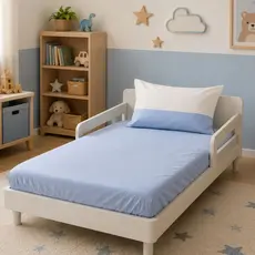 Lençol Avulso Mini Cama Montessoria Com elástico + fronha 50x70 - 2 cores