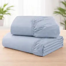 2 Lençol Avulso Mini Cama C/ Elástico 100% Algodão 200 Fios