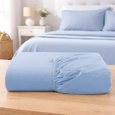Lençol Avulso Elástico em toda Volta  Tamanho Casal Colchão 40 Cm 100% Algodão 300 FIOS