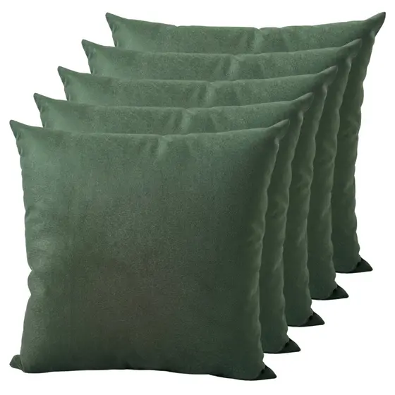 Kit Com 5 Capas De Almofadas Suede 60x60 Extra Grande Com Zíper