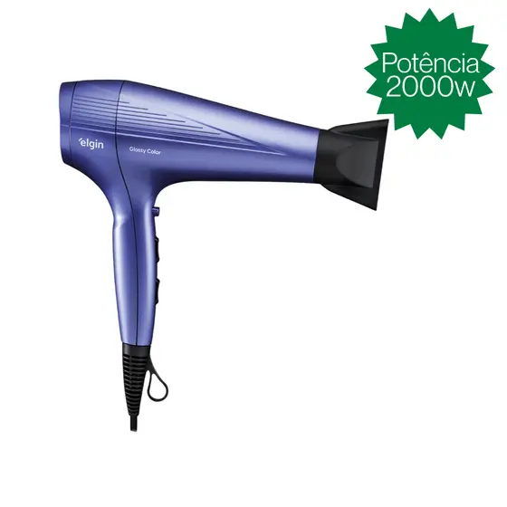 Secador De Cabelo Elgin Glossy Color 2000w