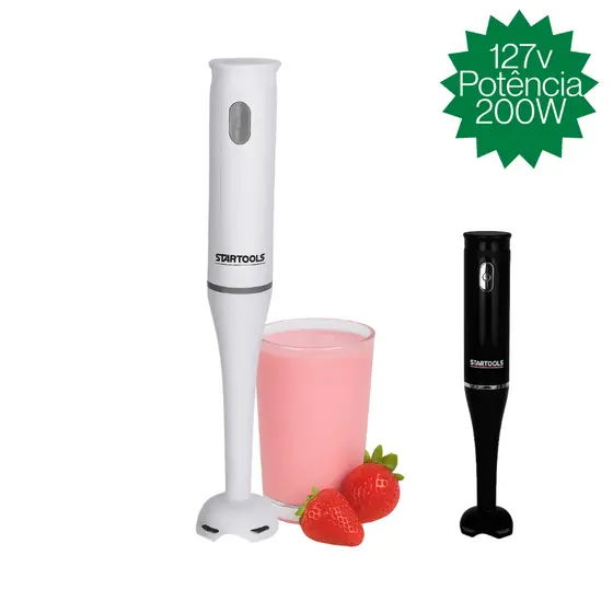 Batedor Misturador Mixer Profissional Elétrico para Bebidas Leite Café 127v