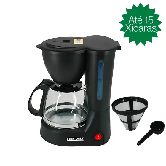 Cafeteira Elétrica 15 Xícaras Startools Eletro AR0877-127 Preto 127v