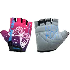 Luva Ciclismo HUPI Eco Dedo Curto Butterfly