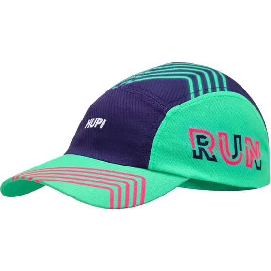 Boné para Corrida HUPI Run Neon Unissex Corrida Esportivo Leve Respirável