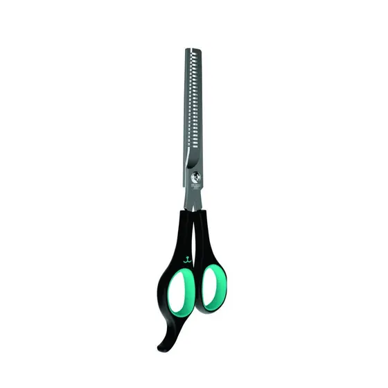 Tesoura Semi Dentada Azul Propetz - 7 polegadas