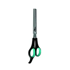 Tesoura Semi Dentada Azul Propetz - 7 polegadas
