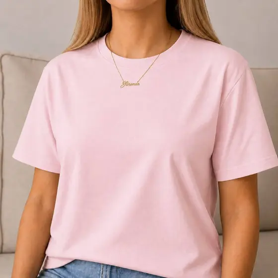 Camiseta Feminina Básica Casual Para Dia a Dia Trabalho Academia Caminhada 100% Algodão
