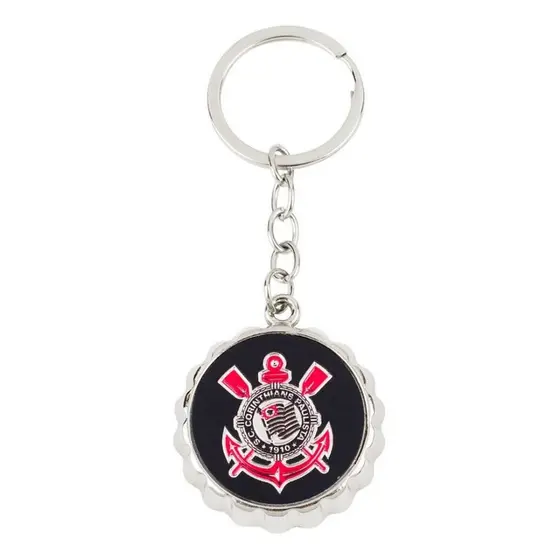 Chaveiro Tampa Abridor Time 3.5cm - Corinthians