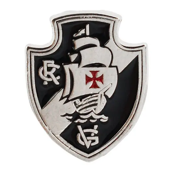 Broche Botton Pin Metal Escudo Time 2.3x2cm - Vasco