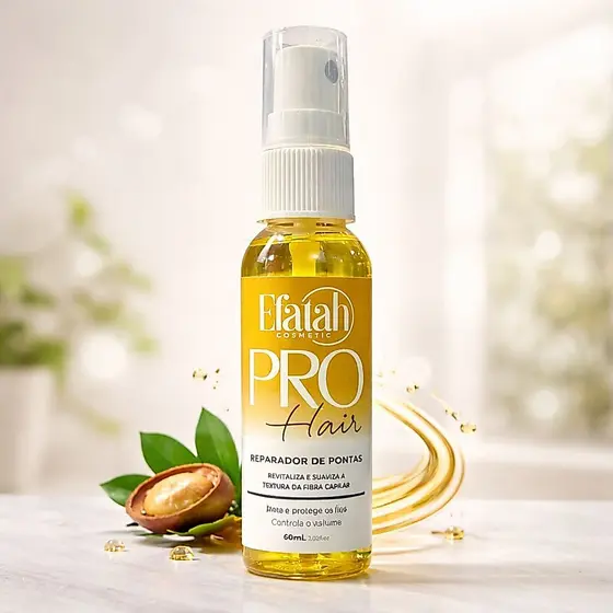 Óleo Capilar Reparador de Pontas Efatah 60ml