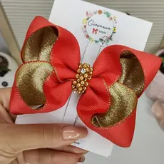 Laço Boutique com Brilho/ Laço de Cabelo Infantil