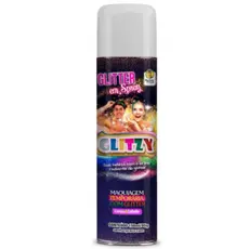 Spray De Glitter GLITZY Prata - 150ml