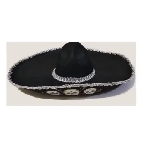 Kit 2 Chapéus Mexicano Hallowen Gigante
