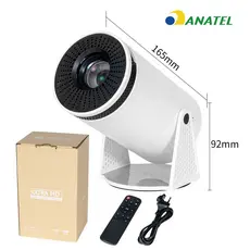 Projetor HY300 Magcubic 4K HD WiFi Bluetooth Até 150 Polegadas Bivolt Celular TV Box Xbox PS5 PC Cinema Portátil