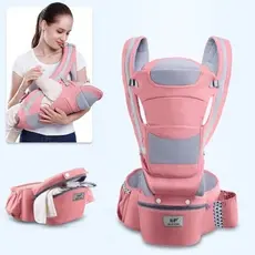 Banco De Cintura Para Bebê Canguru Bebe Passeio Varias Cores Mochila Infantil Hipseat Carrier
