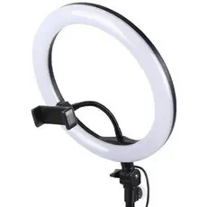 Ring Light 8 Polegadas 20cm Iluminador LED com Suporte para Celular Sem Tripé