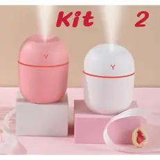 Kit 2 Umidificador Atomizador de Ar Portátil para Casa Umidificador 200ml    su