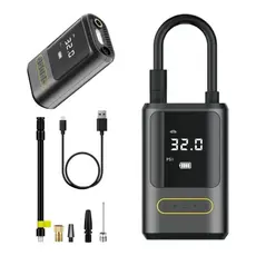Mini Compressor de Ar Portatil Recarregavél Digital USB Calibrador Pneu Envio Imediato MING