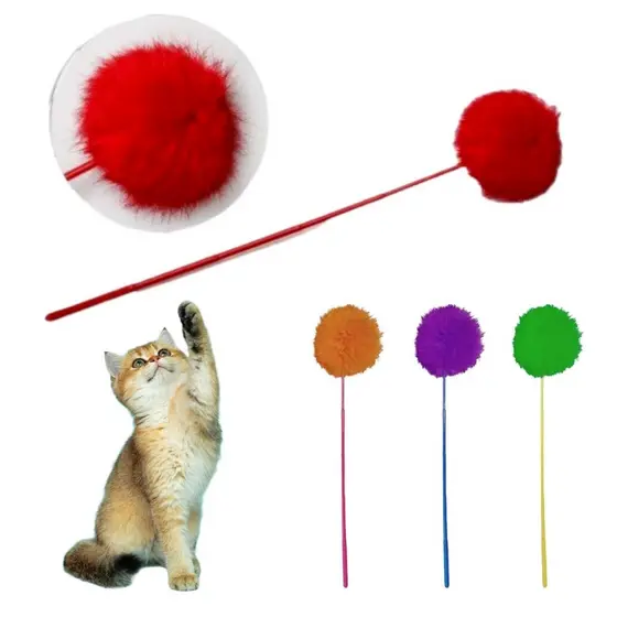 Brinquedo Varinha Para Gatos 30cm Napi