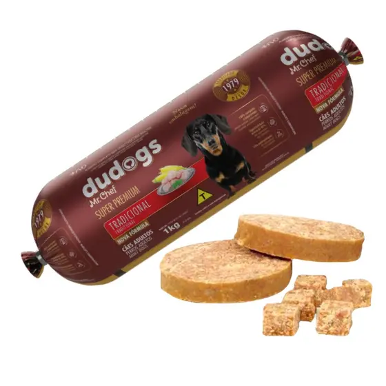 Petisco para Cachorro Dudogs Mr.Chef 1kg Bomguy