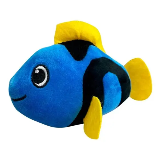 Brinquedo Mordedor Pelúcia Peixe para Cachorro Cães Pet