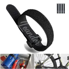 Kit 5pç Suporte Cinta Velcro Amarração Bomba Bike Ciclismo