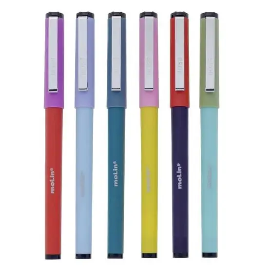 Caneta Boss Esferográfica 0.7mm - Escrita Azul - Molin
