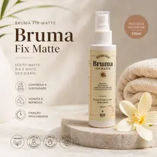 Bruma Fixadora Matte – Future Skin | 120ml (Unidade)  bruma fixadora, fixador de maquiagem, bruma matte, spray fixador
