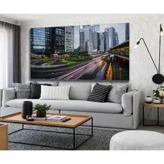 Quadro Decorativo grande Sala Recepção 100x50 Cidade