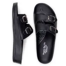 Chinela Anatomica Sandalia Feminina Para Esporão Gravidas Conforto Dores no Pé Inchaco Fascite Slide